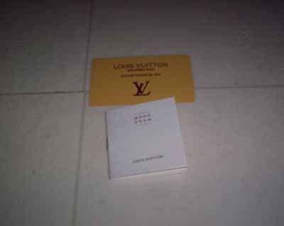 real or fake lv|Lv authenticity card.